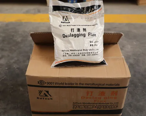 deslagging flux for aluminum dross removal