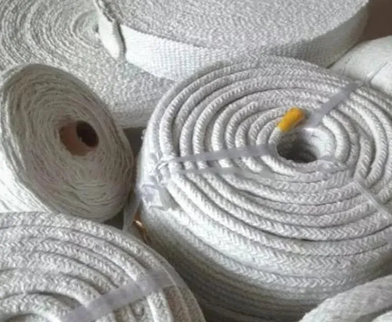 ceramic fiber rope for high temperature sealing in aluminum casting and melt filtration systems