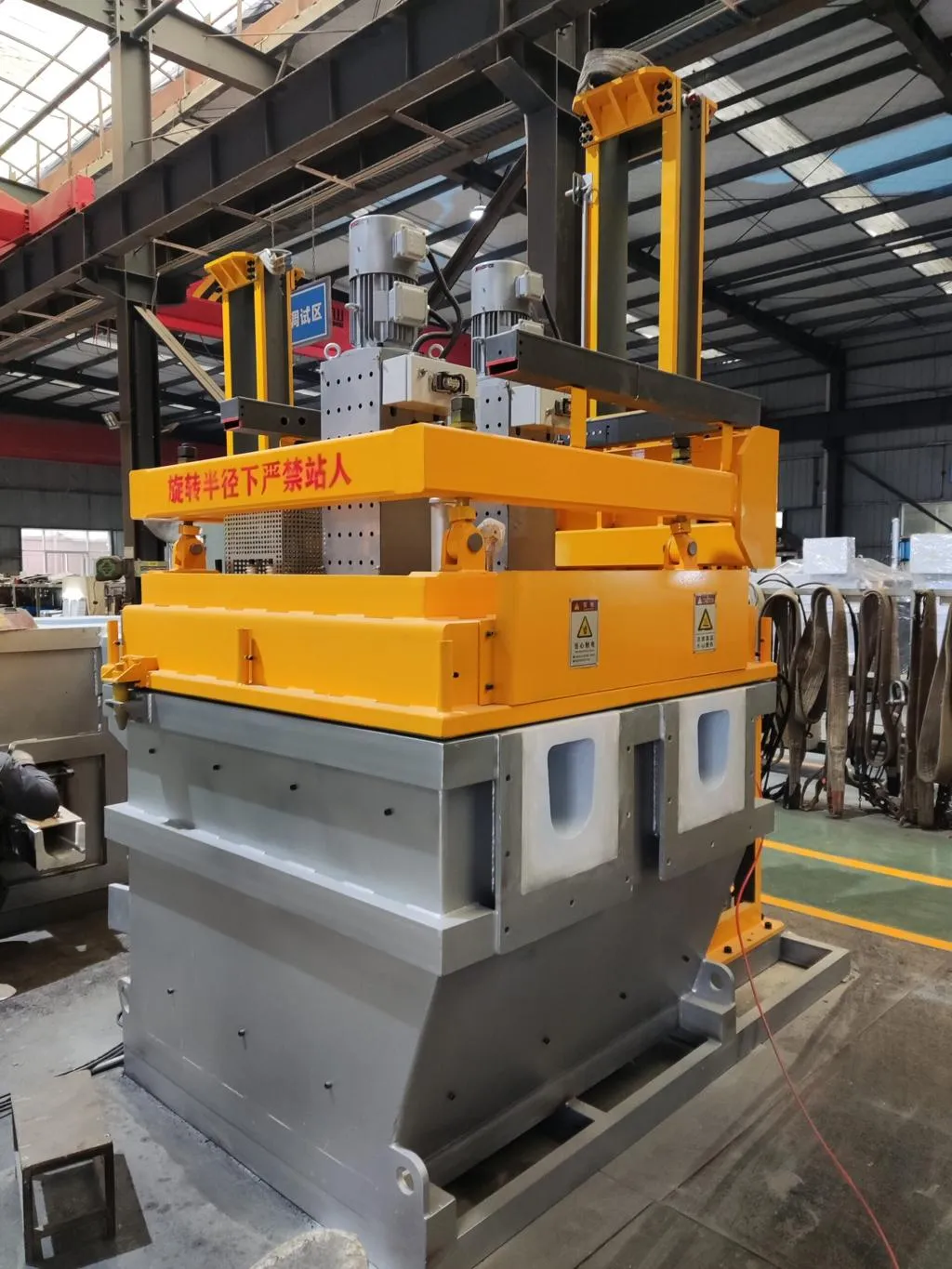 aluminium degassing equipment