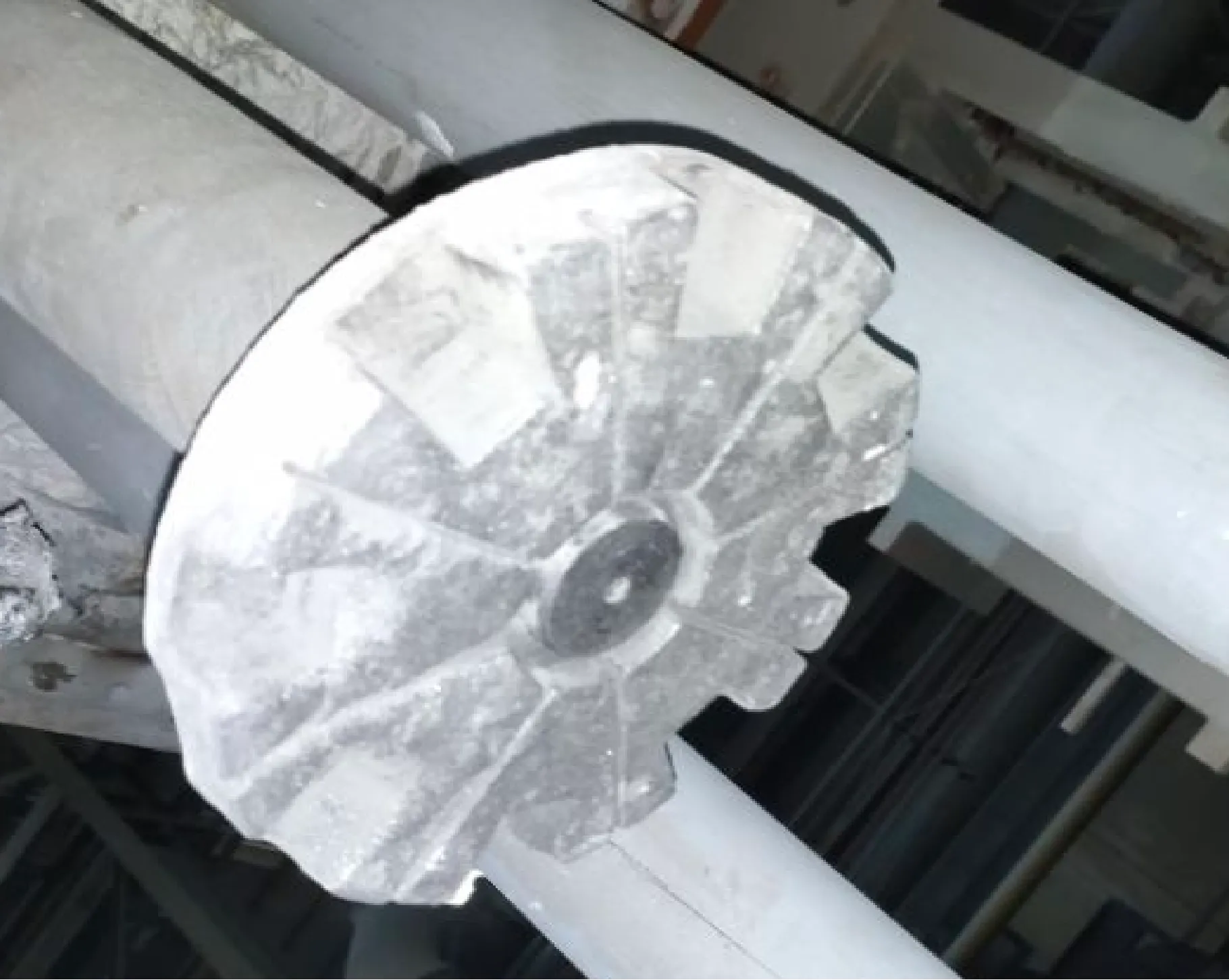 preliminary oxidation of graphite rotor