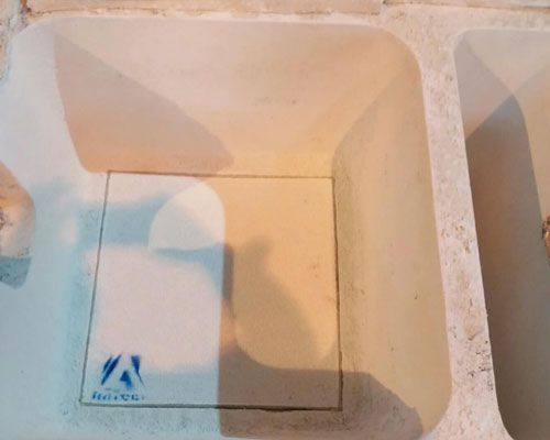 Ceramic Foam Filter Installation