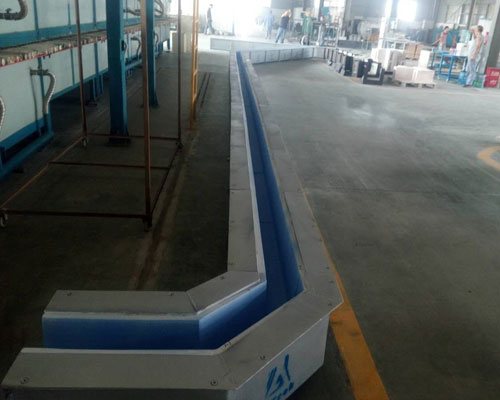 Molten Aluminum Trough
