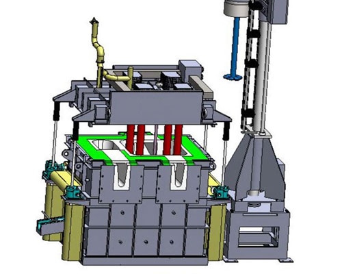 Molten Aluminum Degassing System
