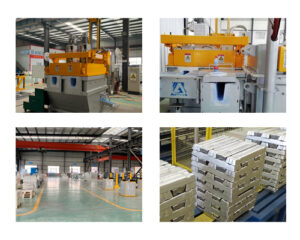 Online Purification of Aluminum Alloy