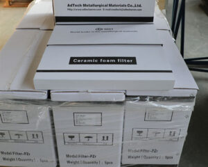 Filtre en céramique mousse