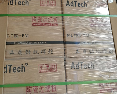 filtre en mousse en céramique