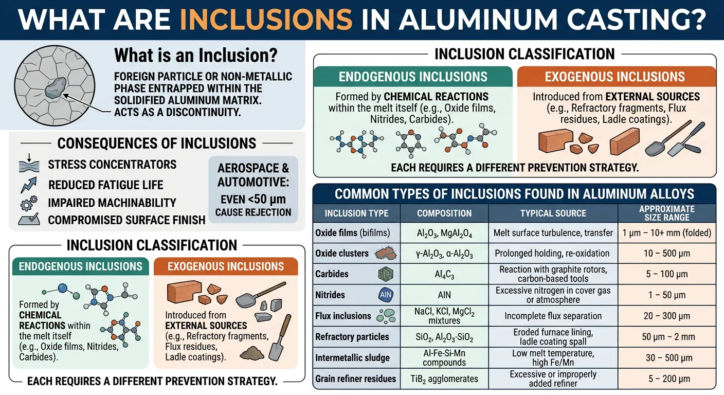 What Are Inclusions in Aluminum Casting?
