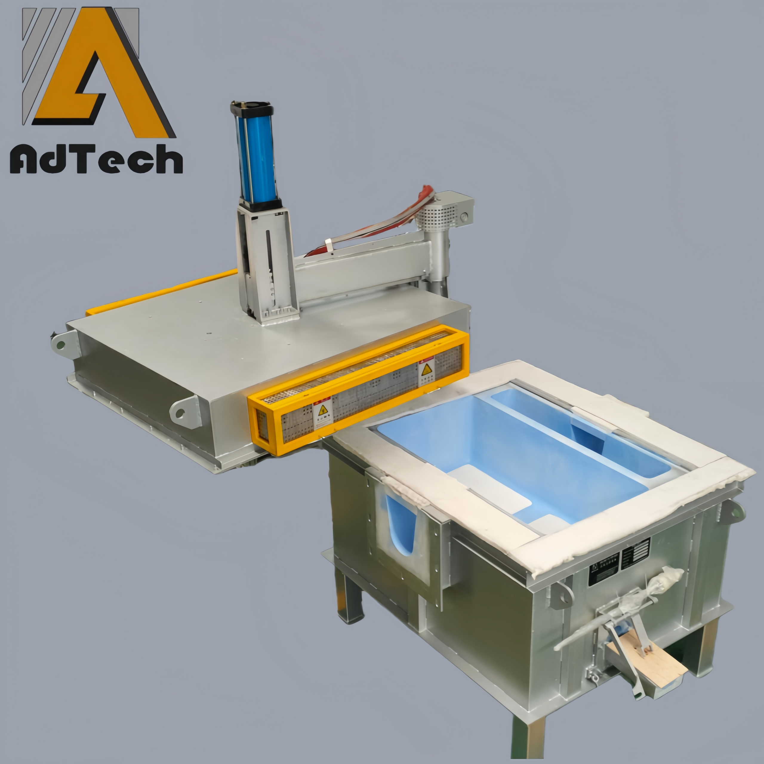 ceramic foam filter installed in Plate-type Filter Equipment