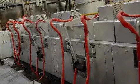 electric heated aluminum transfer launder